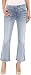 7 For All Mankind Women's Cropped Boot Jean with Raw Hem In Santorini Light Aqua