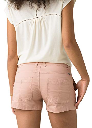 Prana Women's Standard Elle Short, Champagne, 4W X 3L #TOP1