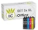Produktbild 5X Tintenpatronen Set kompatibel für Epson 502XL 502 XL Drucker Epson Expression Home XP5100 Series XP5105 XP5115 Workforce WF2800 Series WF2860DWF WF2865DWF T502 T-502
