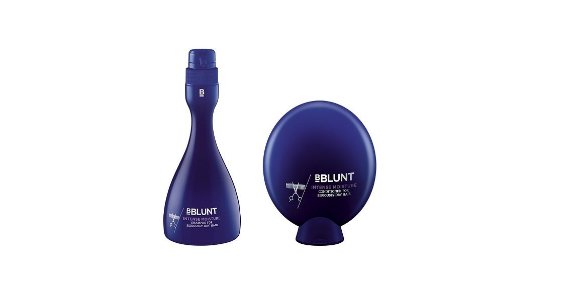 BBLUNT Intense Moisture Shampoo for Seriously Dry Hair 400ml + Intense