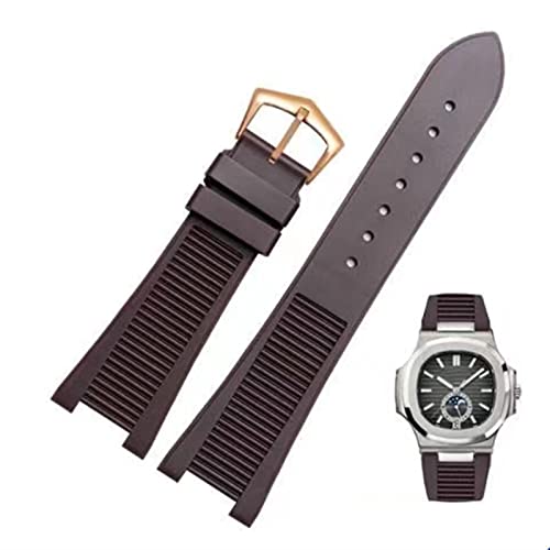 Bracelet silicone de rechange INFRI pour montre Patek Philippe Nautilus