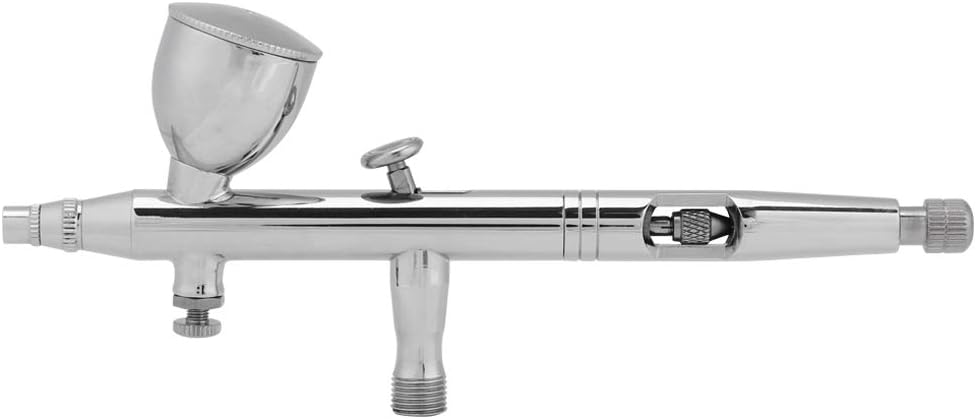 Professinal Performance Airbrush Set with 3 Nozzle Sets(0.2/0.3/0.5mm) and 3 Sizes of Cups(2cc,5cc,13cc),for Hobby, Craft, Cake Decorating, Tattoo,Wall Painting