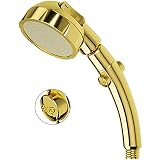 Handheld Shower Head, High Pressure Shower Heads with 3 Spray Settings and On/Off Switch Detachable