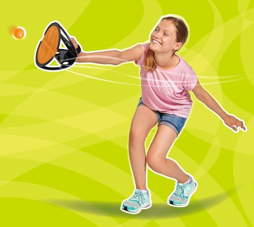 Simba Squap Fangballspiel (2er Set) – Wurf- und Fangspiel für Kinder ab 6 Jahren – beliebtes Actionspiel für Garten, Strand und Freizeit – Outdoor-Spielzeug für Jungen Mädchen