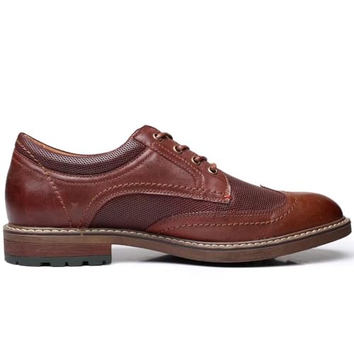 Image of Arkbird Mens Dress Shoes, Lace Up Leather Oxford
