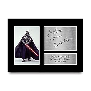 HWC Trading Dave Prowse & James Earl Jones Printed A4 Signed Autograph Star Wars Darth Vader Print Advertenties…