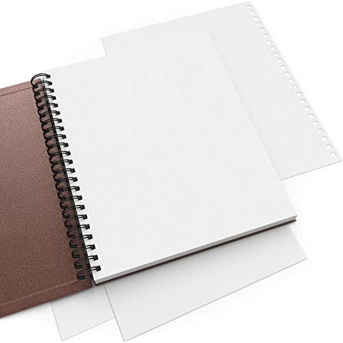 Arteza Watercolor Sketchbook, Pack Of 2, 9 X 12 Inches, 32 Sheets — 64 Pages Each, Brown Cover, Spiral-Bound 140-Lb Drawing Pad, Art Supplies For Watercolor Painting, Sketching, And Journaling #TOP5