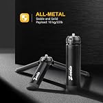 Zeadio Metal Mini Tripod, Desktop Tabletop Stand Compact Tripod for Smooth 4, Osmo Mobile, Vimble 2, Gimbal Handle Grip Stabilizer and All Cameras