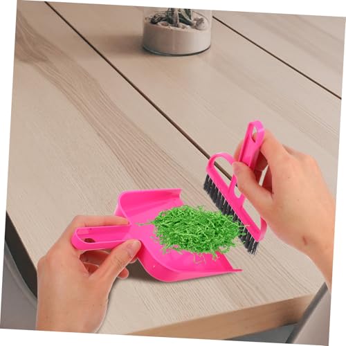 Gatuida Mini Kehrschaufel und Besen Set Kompakt Tragbar für Schreibtisch Bett und Auto Weiche Borsten für Präzise Reinigung Platzsparendes Design Vielseitig Einsetzbar für Haushalt und – Bild 7