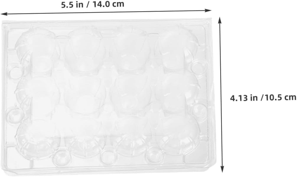 NOLITOY 70pcs Plastic Quail Egg Storage Tray with Foodgrade Material and Convenient Access, Egg Holder for Retail and Food Service Environments