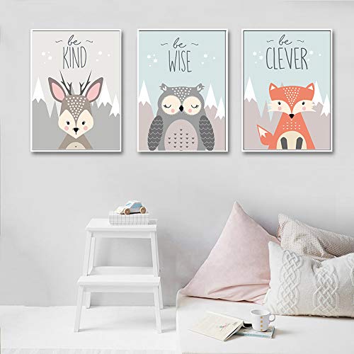 Lightclub — Pôster de parede de quarto infantil nórdico e impressões de pinturas de parede desenho d