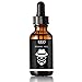 Beard Oil Leave-in Conditioner and Softener, Beard Growth, Mustache, Face and Skin, Unscented by EZGO