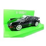 Maßstab: 1:24 Welly 24023 Porsche 911 (964) Turbo 3.0 schwarz 1974 Maßstab 1:24 Modellauto
