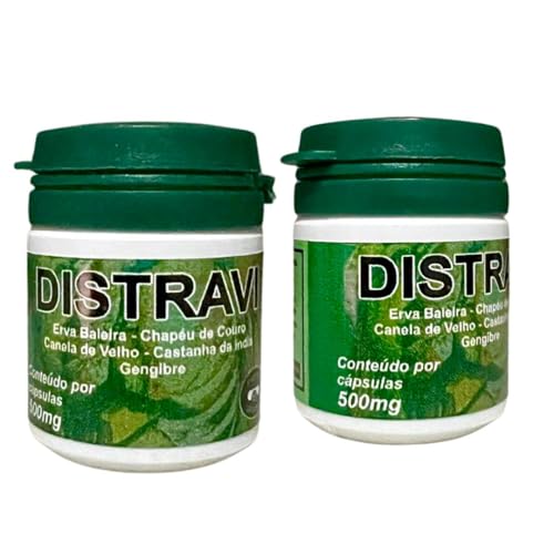 Distravi Suplemento Natural Anti-Inflamatório, 500mg, Cápsulas pa...