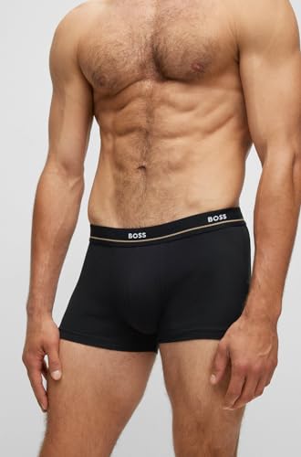 Boss Para Hombre. 50475275 Pack De 5 De BòXers EláSticos Negro, Marino, Blanco (Xxl), Homewear, AlgodóN - 2