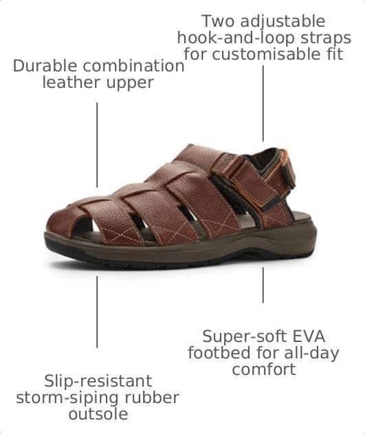 Image of Clarks Men's Guideview Cove Fisherman Sandal