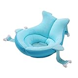Babybadesets für Unterwegs Baby Shower Can Sit and Lay Baby Net Taschenwannenträger Bad Bett Anti-Rutsch-Suspension Badmatte Sponge Sink Infant Badende und Baby-Bad-Kissen