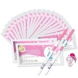 50 Stück Ovulationstest Streifen – Ovulationstests für Eisprung – Zyklusüberwachung für den Kinderwunsch – Hygienisch einzeln verpackt – Klare Ergebnisanzeige & Einfache Handhabung