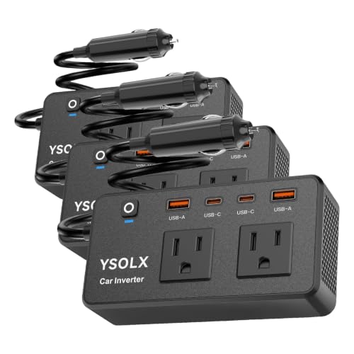 Image of 300W Portable ​Charger Car Power Inverters for Vehicle (Pack of 3)
