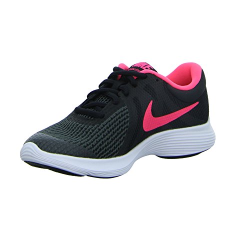 Preisvergleich Produktbild Nike Mädchen Revolution 4 (GS) Laufschuh, Black Racer Pink Weiß