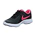 Produktbild Nike Mädchen Revolution 4 (GS) Laufschuh, Black Racer Pink Weiß