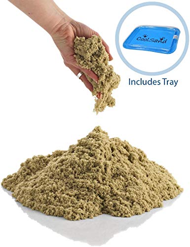 CoolSand Natural 5 Pound Refill Pack - Including: 5 Pounds Moldable Indoor Play