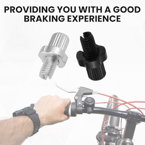 image for SATUY M7 Bike Brake Cable Handle Lever Adjusting Screws, 4pcs Bicycle 
