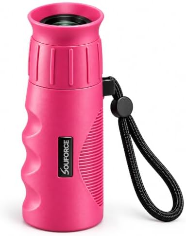 Amazon.com: 8x21 Compact Monocular Pink HD Lens Lightweight Mini Pocket ...