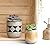 Mkono Cement Succulent Planter Set of 3 Concrete Plant Pots Modern Flower Pots Indoor for Cactus Herb or Small Plants Home Decor Gift Idea (Plants NOT Included), 4"