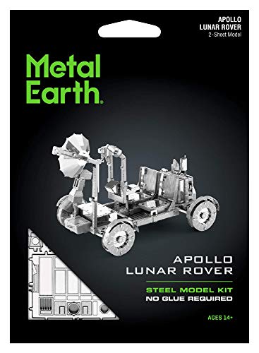 Fascinations Metal Earth Apollo Lunar Rover 3D Metal Model Kit - Image 5