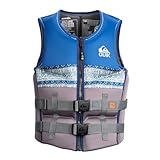QUIKSILVER Men's Life Jacket, USCG and Transport Canada Approved Type III PFD, Evoprene Life Vest for...
