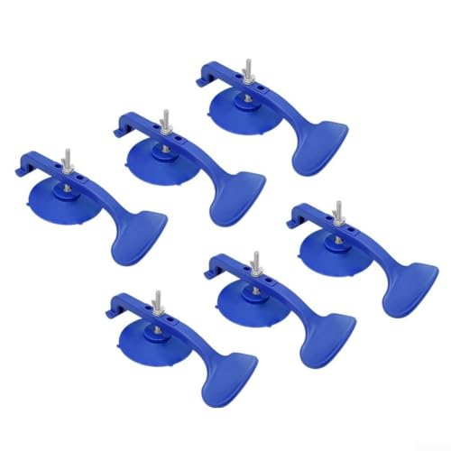 Kit de succión de vidrio de 6 piezas en ABS y goma para montaje estable 2