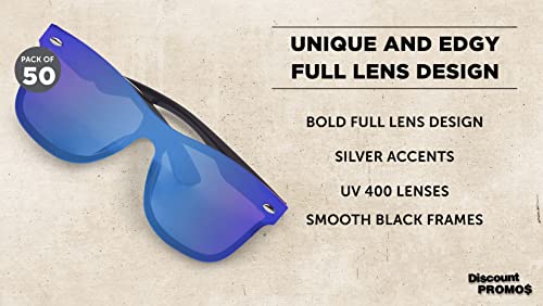 DISCOUNT PROMOS Upper Decks Mirrored Sunglasses3