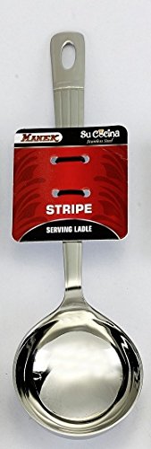 Su Cocina Servering Ladle Stripe Design