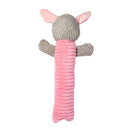 Image of Best Pet Supplies Log Plush Toy With 3 Textures and 2 Squeakers - Interactive for Small and Large Dog Breeds - Pig, Sheep and Rabbit Bundle, Large
