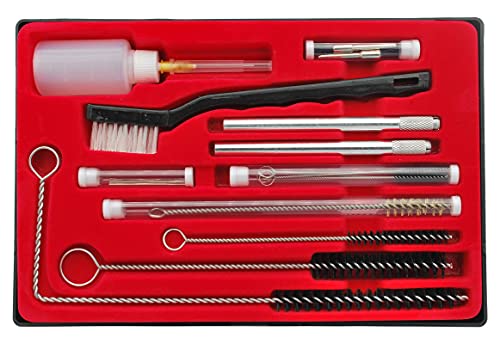 Paint Gun Cleaning Kit, Airbrush Cleaning Kit, Hvlp Spray Gun Cleaning Kit With 22 Pcs Wire Nylon Brush For Spray Paint Set By Bowd #TOP1