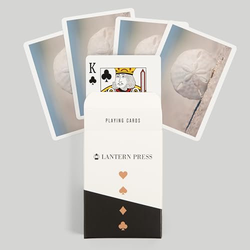Baraja de cartas de póker Lantern Press con 52 naipes miniatura 6