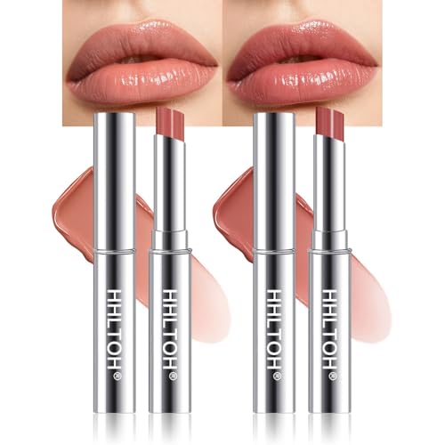 Image of Honey Nude & Nude Honey Tinted Lip Balm for Women, Hydrating Lip Oil Stick Lip Gloss Lipstick for Mature Skin, Sheer Moisturizing Lip Tint Balm with Natural Shine, Vegan & Cruelty-Free
