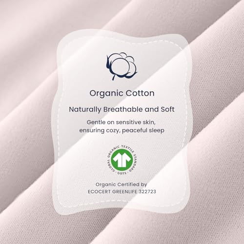 Image of Unisex Sleeping Bag for Babies and Toddlers 1.0 Tog Sleep Sack 0-6 Months, Newborn Sleep Sack, Wearable Blanket Baby, One Piece Long Sleeves, Gifts for Baby