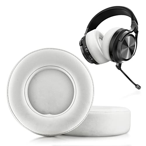 Replacement Earpads Corsair virtuoso ear cups,Earpads for earphones,Ear Pads Cups for Corsair Virtuoso RGB Wireless SE Gaming Headset (White normal) - Image 3