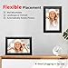 SAMMIX Digital Picture Frame 10.1 Inch WiFi Digital Photo Frame Electronic, IPS Touch Screen, 16GB, Tabletop&Wall-Mounted, Share Photos and Video with Uhale App, Birthday Gifts for Mom Women