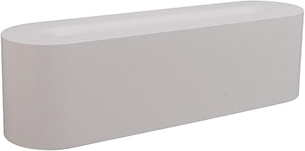 AMONIDA Humidificador del Difusor del Aroma, Difusor Silencioso Estupendo del Aceite Esencial de la Llama del ABS 150ml para el Dormitorio (Blanco)