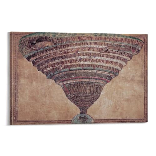 Dante’S Inferno Beyond Poster Introduction To Hell Poster (9) Canvas