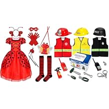 Dress up Costumes Trunk Ladybug Costume Lady Bug Costumes for Girls Halloween Costumes for Kids