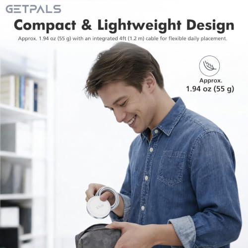 Image of 25W Magnetic Portable Fast Wireless Charging Pad for Apple iPhone Series