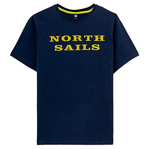 T-shirt graphique homme North Sails en coton biologique confortable