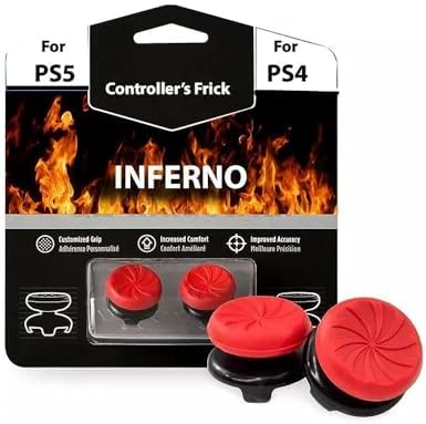 Control Frick Controller Frick Thumbs Grip For Ps5 and Ps4 : Amazon.ae: Videogames