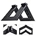 Kids Balance for Bike Holder Bracket Rack for 10-12 Inch Children Bikes, Wall Mount Storage Solution Made of PVC Material, for Easy Installation Accessory in White or Black(Black)