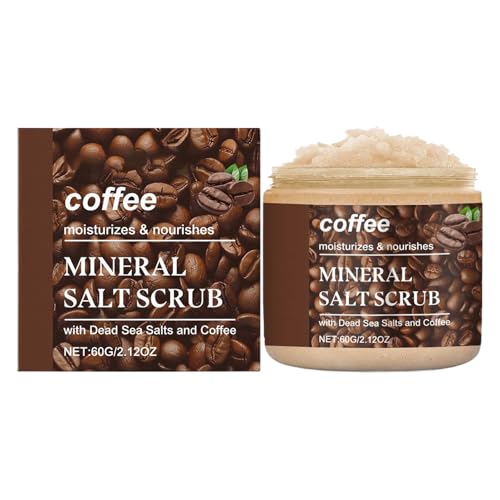 Fuerador Del Cuerpo De La Sal Marina, Crema Corporal Hidratante, Matorral De Piel, Exfoliación, Acabado No Grasiento, 60 G, Para El Uso Diario De La Ducha Noche De Sueño Deportes Fecha De Viaje