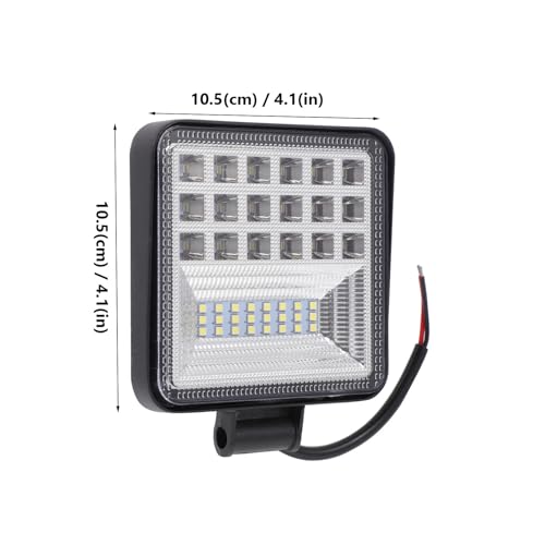 Foco LED para Coche 126W Luz de Trabajo Todoterreno 42 LED 10-30V 2
